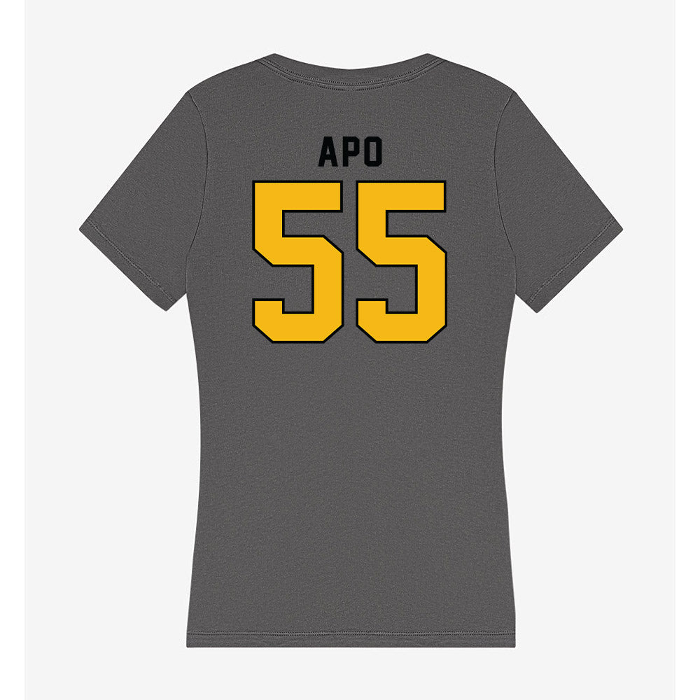 Idaho - NCAA Football : Maake Apo - Women's V-Neck T-Shirt-1