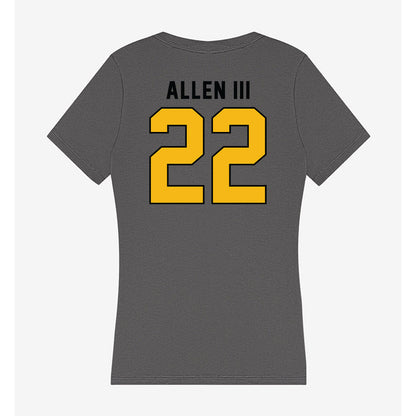Idaho - NCAA Football : Jerry Allen III - Women's V-Neck T-Shirt-1