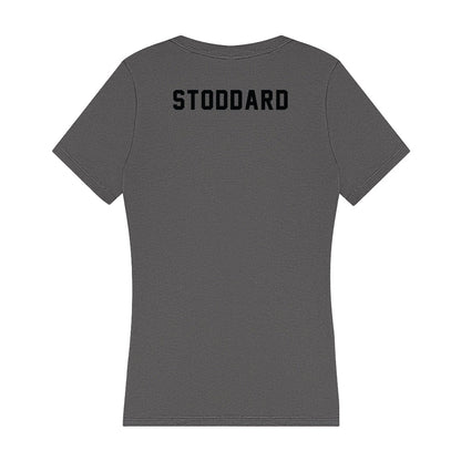 Idaho - NCAA Women's Swimming & Diving : Caleigh Stoddard - Women's V-Neck T-Shirt-1