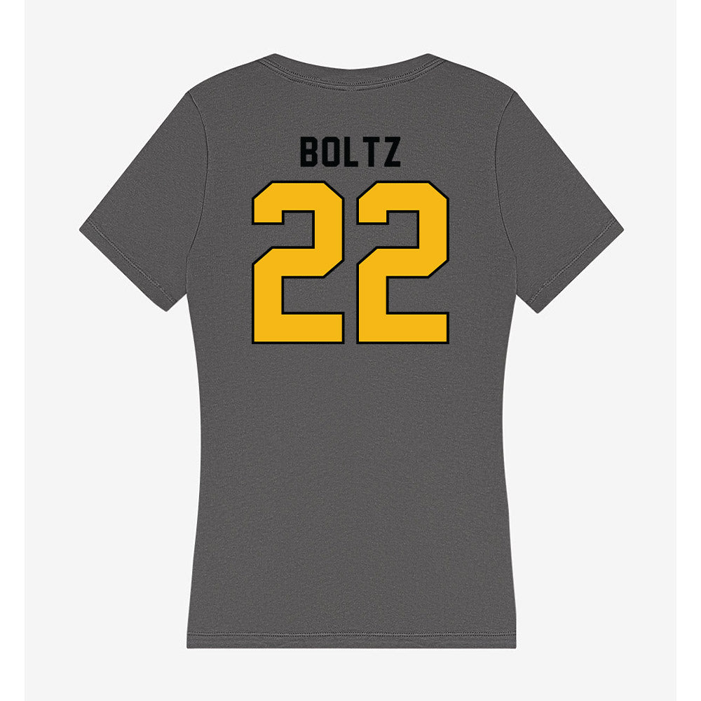 Idaho - NCAA Women's Soccer : Mia Boltz - Women's V-Neck T-Shirt-1