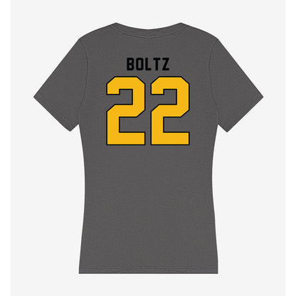 Idaho - NCAA Women's Soccer : Mia Boltz - Women's V-Neck T-Shirt-1