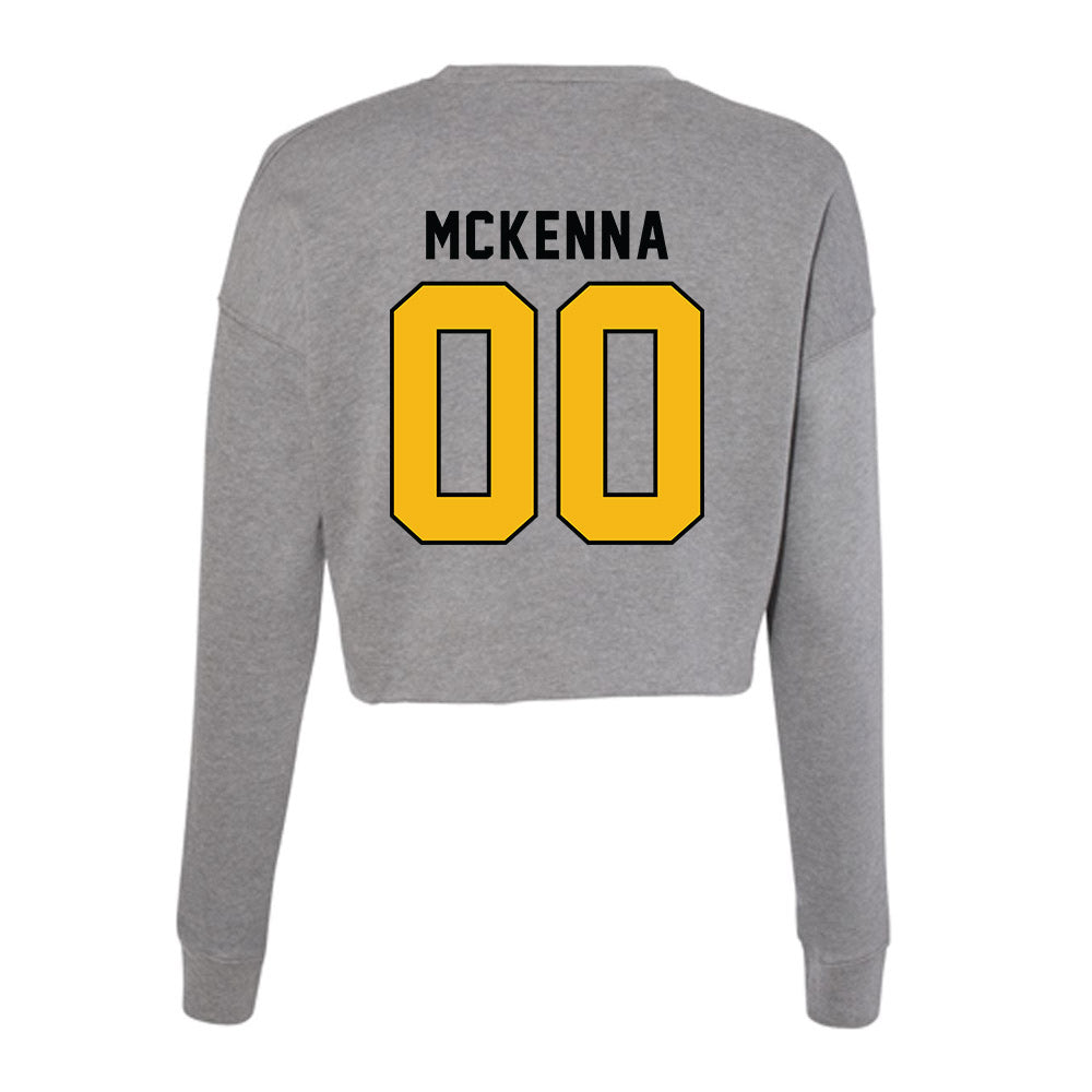 Idaho - NCAA Football : Mason McKenna - Women's Cropped Crew Fleece-1