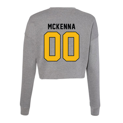Idaho - NCAA Football : Mason McKenna - Women's Cropped Crew Fleece-1