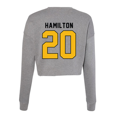 Idaho - NCAA Women's Soccer : alyssa hamilton - Women's Cropped Crew Fleece-1