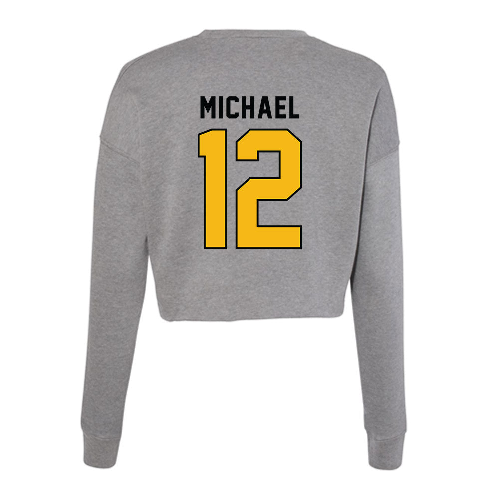 Idaho - NCAA Football : Brody Michael - Women's Cropped Crew Fleece-1