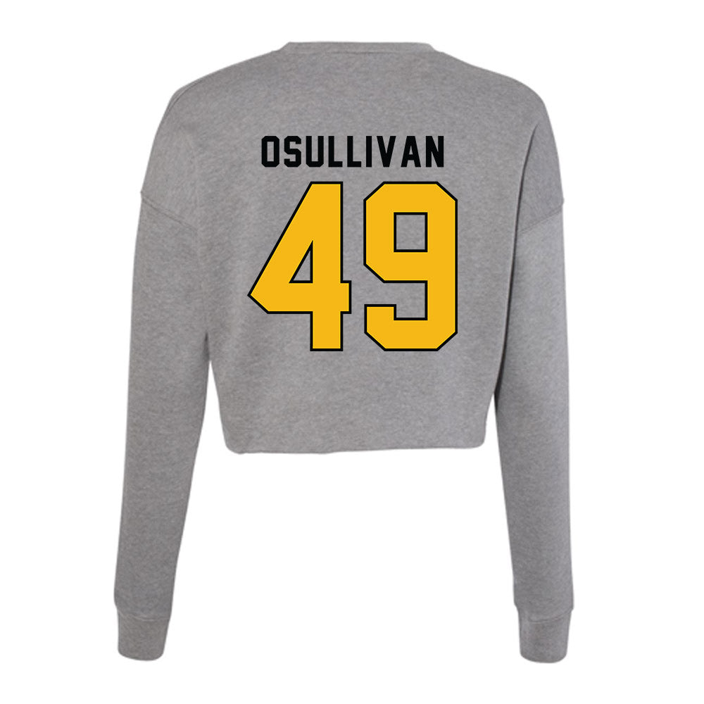 Idaho - NCAA Football : Thomas OSullivan - Women's Cropped Crew Fleece-1