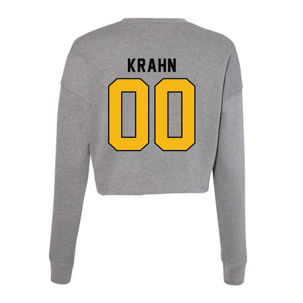 Idaho - NCAA Football : Mason Krahn - Women's Cropped Crew Fleece-1