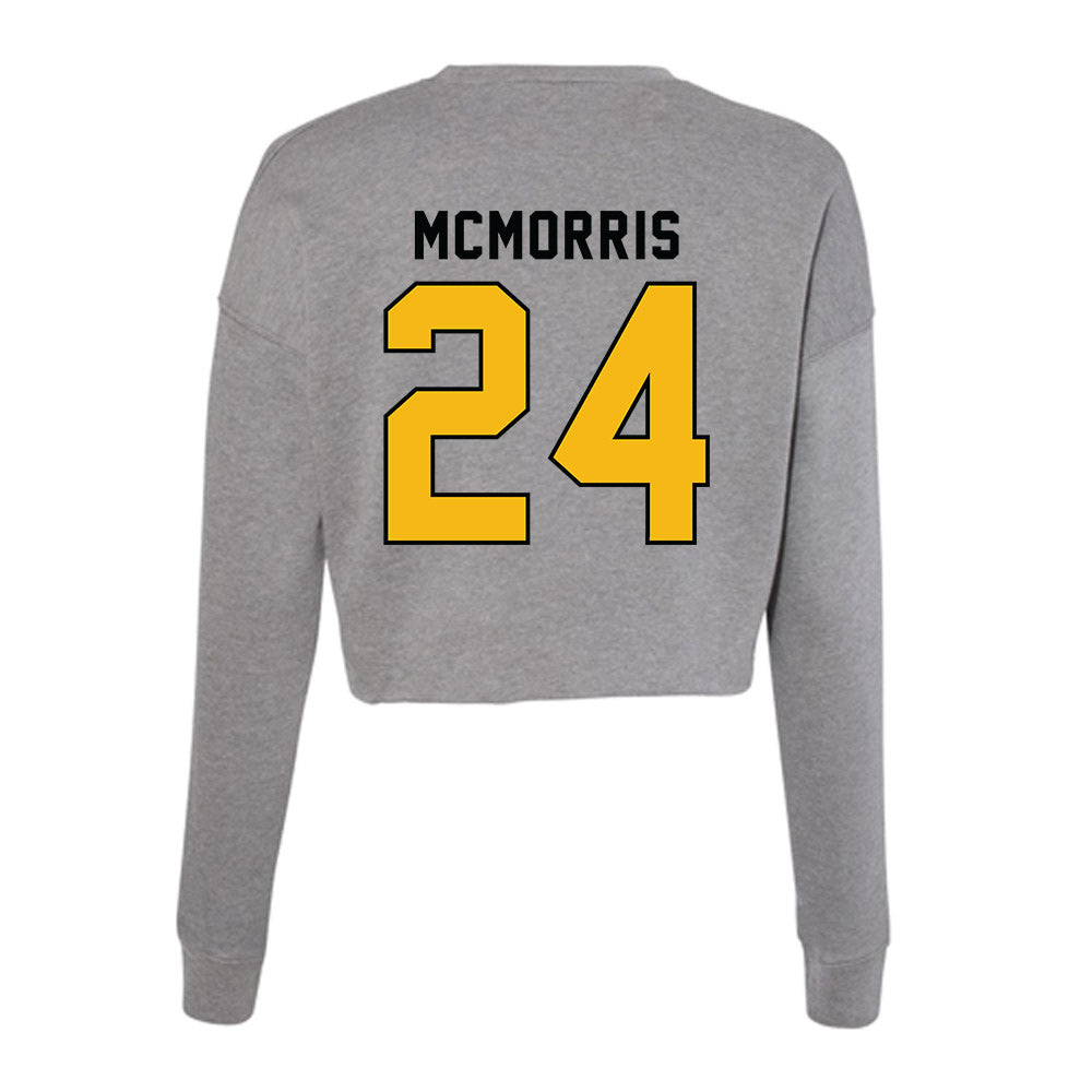Idaho - NCAA Women's Basketball : Mary McMorris - Women's Cropped Crew Fleece-1