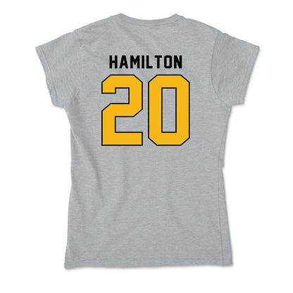 Idaho - NCAA Women's Soccer : alyssa hamilton - Soft Style Women’s T-Shirt-1