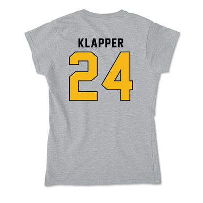 Idaho - NCAA Men's Basketball : Miles Klapper - Soft Style Women’s T-Shirt-1