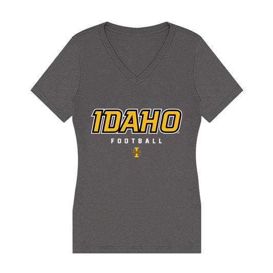 Idaho - NCAA Football : Marquawn McCraney - Women's V-Neck T-Shirt-0