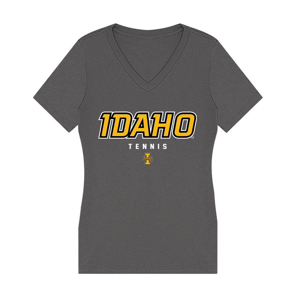 Idaho - NCAA Men's Tennis : Gabriel Moroder - Women's V-Neck T-Shirt-0