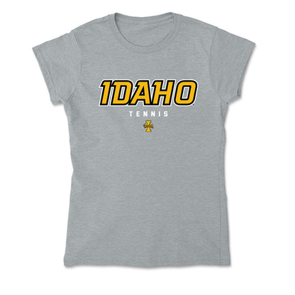 Idaho - NCAA Men's Tennis : Gabriel Moroder - Soft Style Women’s T-Shirt-0