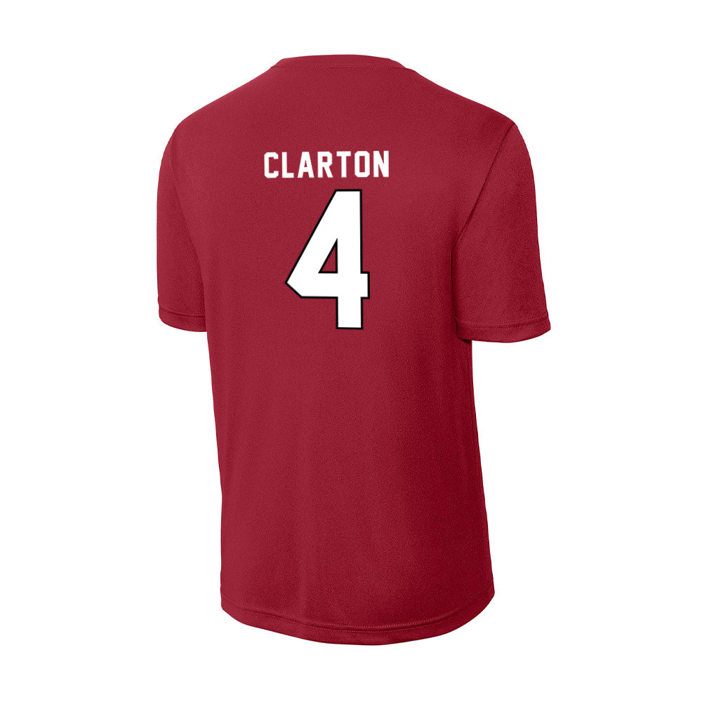 Troy - NCAA Men's Basketball : Emmanuel Clarton - Activewear T-Shirt-1