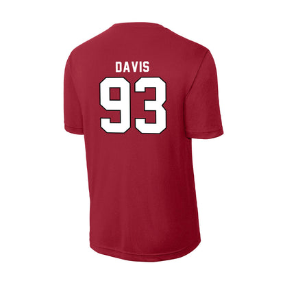 Troy - NCAA Football : RaKeem Davis - Activewear T-Shirt-1