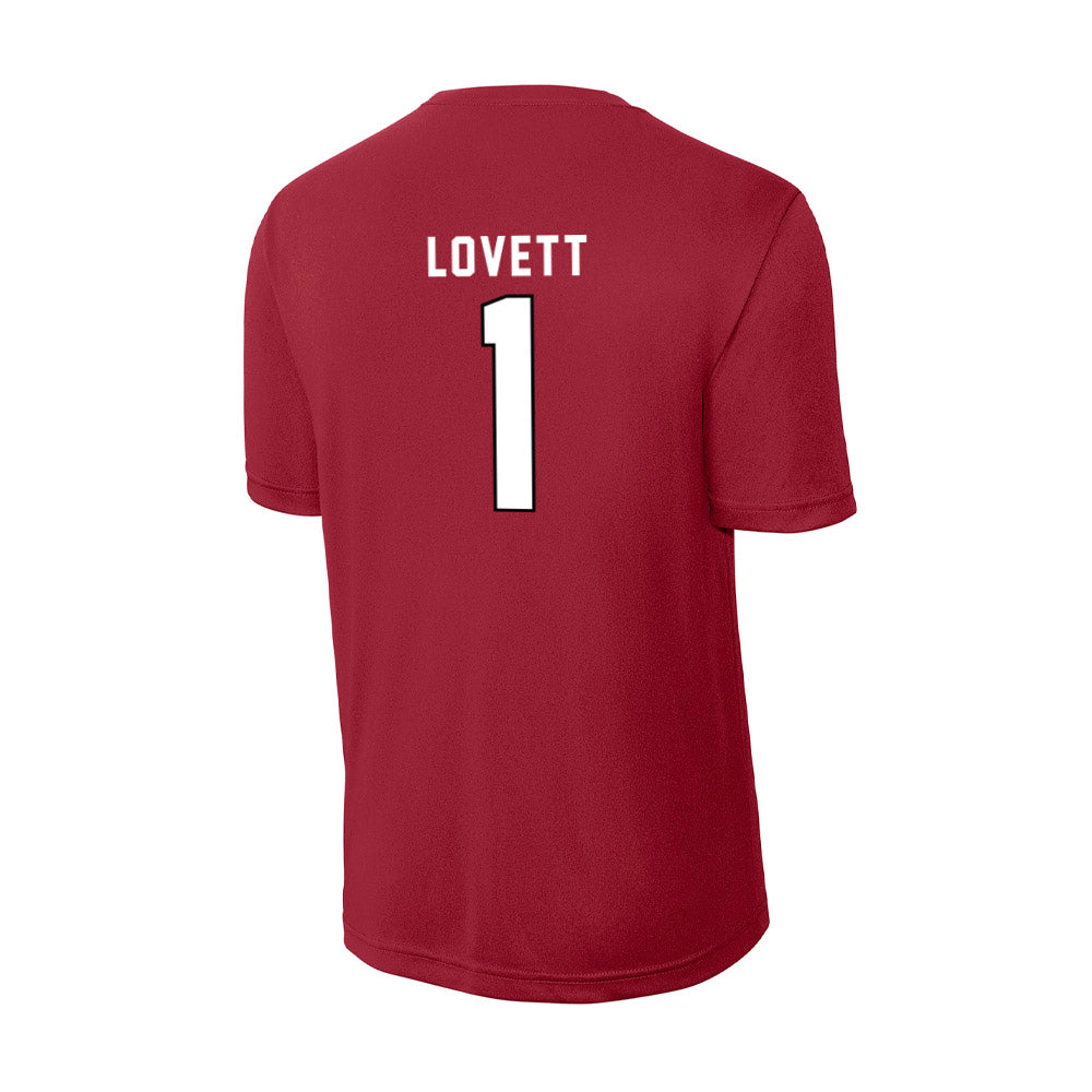 Troy - NCAA Football : Jordan Lovett - Activewear T-Shirt-1