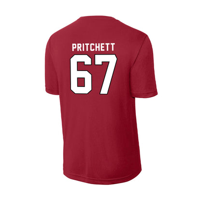 Troy - NCAA Football : Trinton Pritchett - Activewear T-Shirt-1