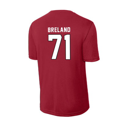 Troy - NCAA Football : Antwone Breland - Activewear T-Shirt-1