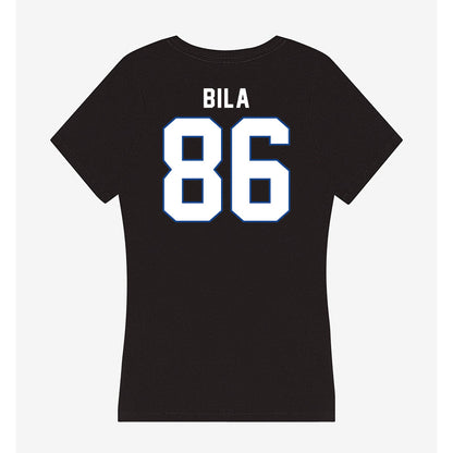 Grand Valley - NCAA Football : Colton Bila - Women's V-Neck T-Shirt-1