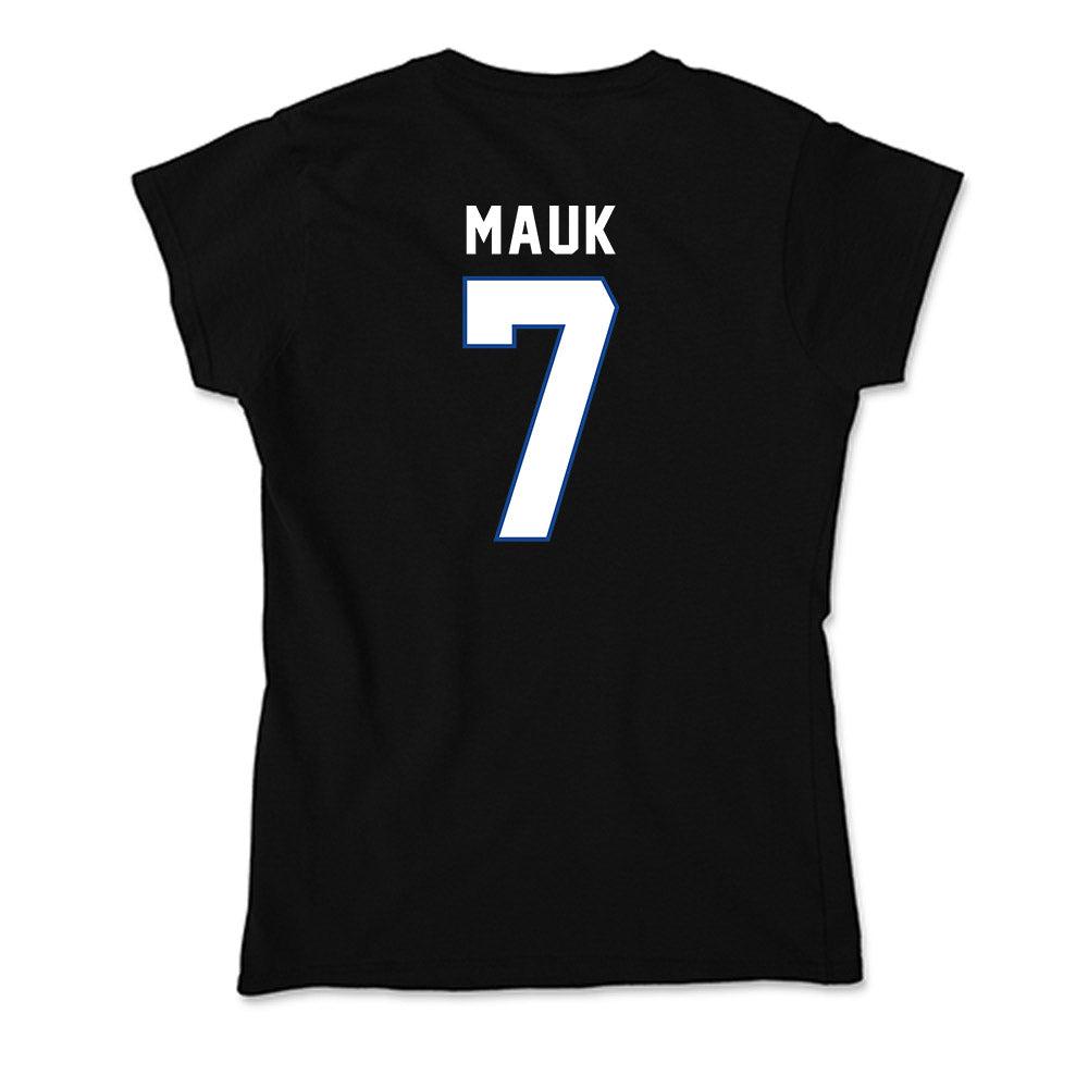 Grand Valley - NCAA Softball : Jasmine Mauk - Soft Style Women’s T-Shirt-1