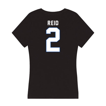 Grand Valley - NCAA Football : Tariq Reid - Women's V-Neck T-Shirt-1