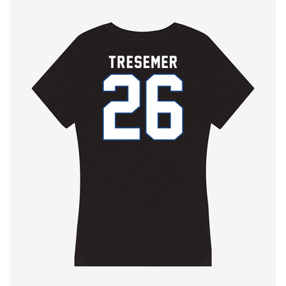 Grand Valley - NCAA Baseball : Tanner Tresemer - Women's V-Neck T-Shirt-1