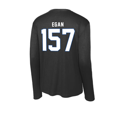 Grand Valley - NCAA Wrestling : Luke Egan - Activewear Long Sleeve T-Shirt-1