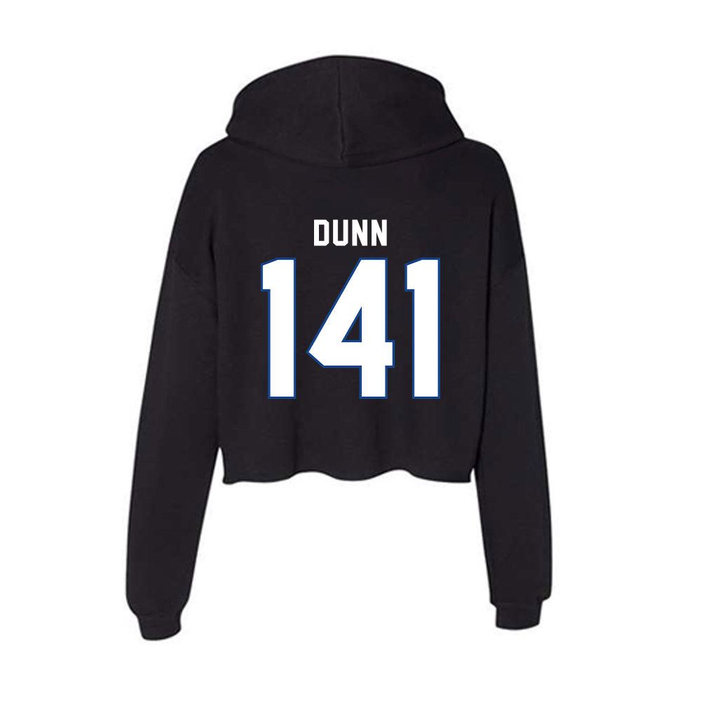 Grand Valley - NCAA Wrestling : Cade Dunn - Women's Crop Fleece Hoodie-1