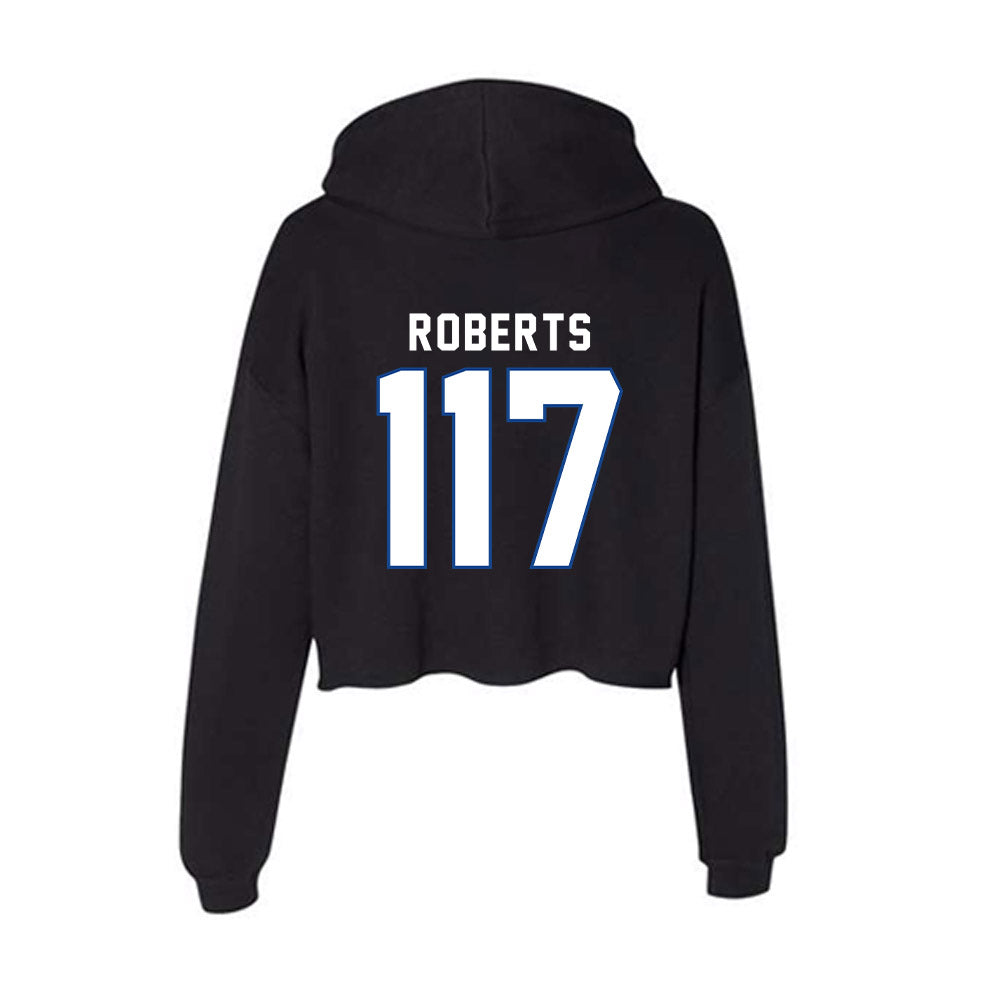 Grand Valley - NCAA Wrestling : Libby Roberts - Classic Shersey Women's Crop Fleece Hoodie-1