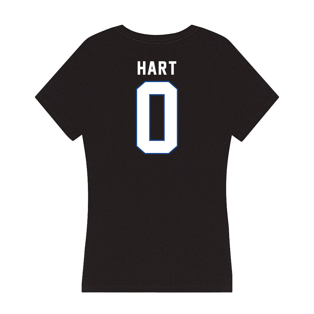 Grand Valley - NCAA Football : Grant Hart - Women's V-Neck T-Shirt-1