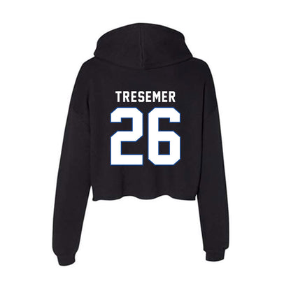 Grand Valley - NCAA Baseball : Tanner Tresemer - Women's Crop Fleece Hoodie-1