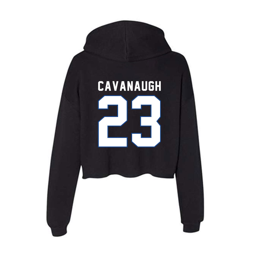Grand Valley - NCAA Football : Maximus Cavanaugh - Women's Crop Fleece Hoodie-1