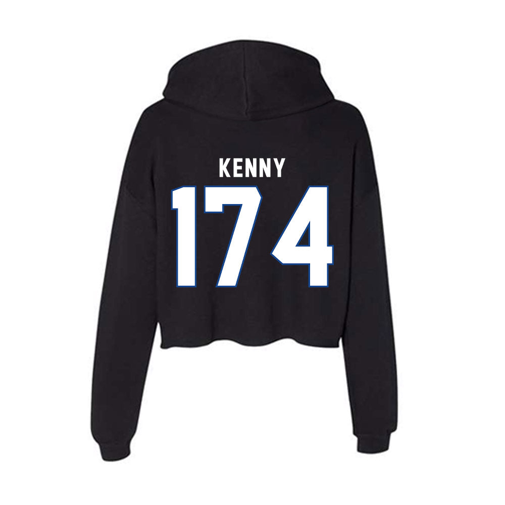 Grand Valley - NCAA Wrestling : Josh Kenny - Women's Crop Fleece Hoodie-1