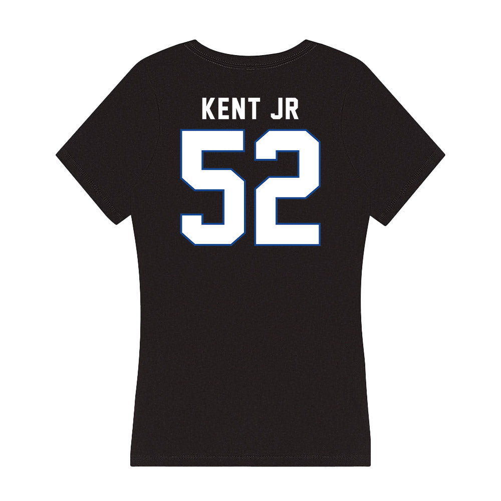 Grand Valley - NCAA Football : James Kent Jr - Women's V-Neck T-Shirt-1