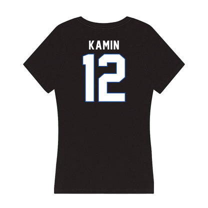 Grand Valley - NCAA Women's Basketball : Nicole Kamin - Women's V-Neck T-Shirt-1