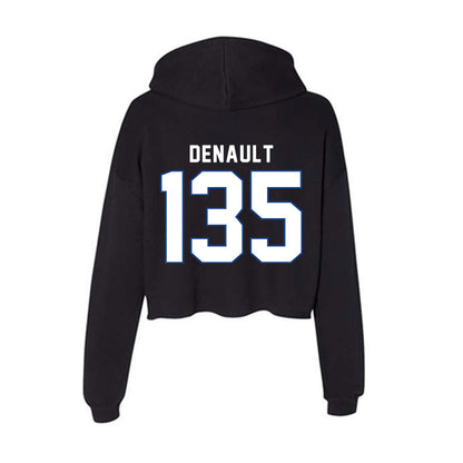 Grand Valley - NCAA Wrestling : Paisley DeNault - Classic Shersey Women's Crop Fleece Hoodie-1