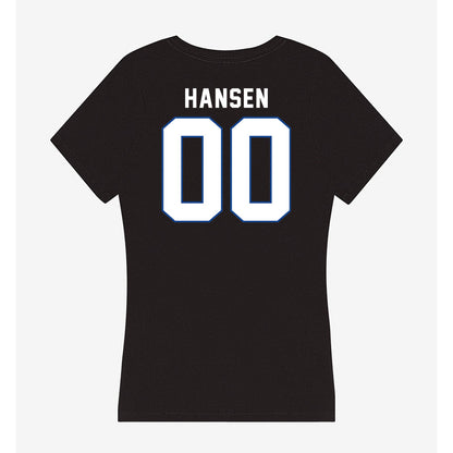 Grand Valley - NCAA Football : Brayden Hansen - Women's V-Neck T-Shirt-1