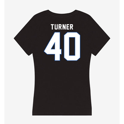 Grand Valley - NCAA Women's Lacrosse : Juliana Turner - Women's V-Neck T-Shirt-1