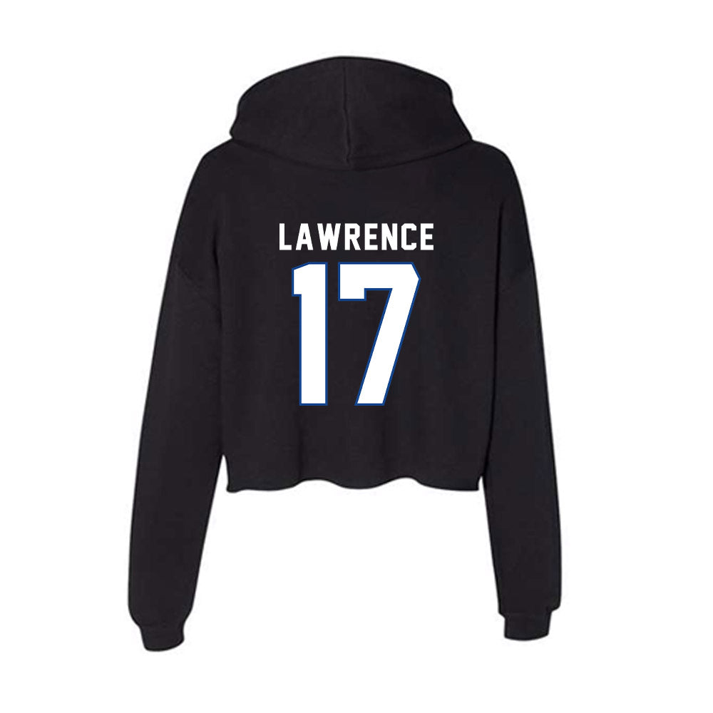 Grand Valley - NCAA Women's Lacrosse : Jenna Lawrence - Classic Shersey Women's Crop Fleece Hoodie-1