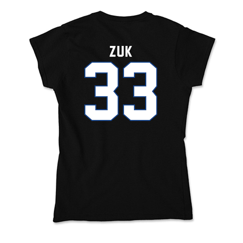 Grand Valley - NCAA Women's Lacrosse : Adriana Zuk - Soft Style Women’s T-Shirt-1