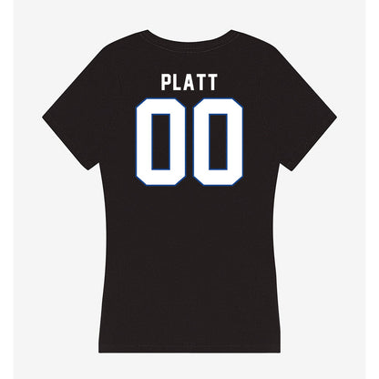 Grand Valley - NCAA Football : Brayden Platt - Women's V-Neck T-Shirt-1