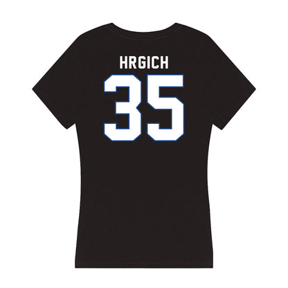 Grand Valley - NCAA Football : Trace Hrgich - Women's V-Neck T-Shirt-1