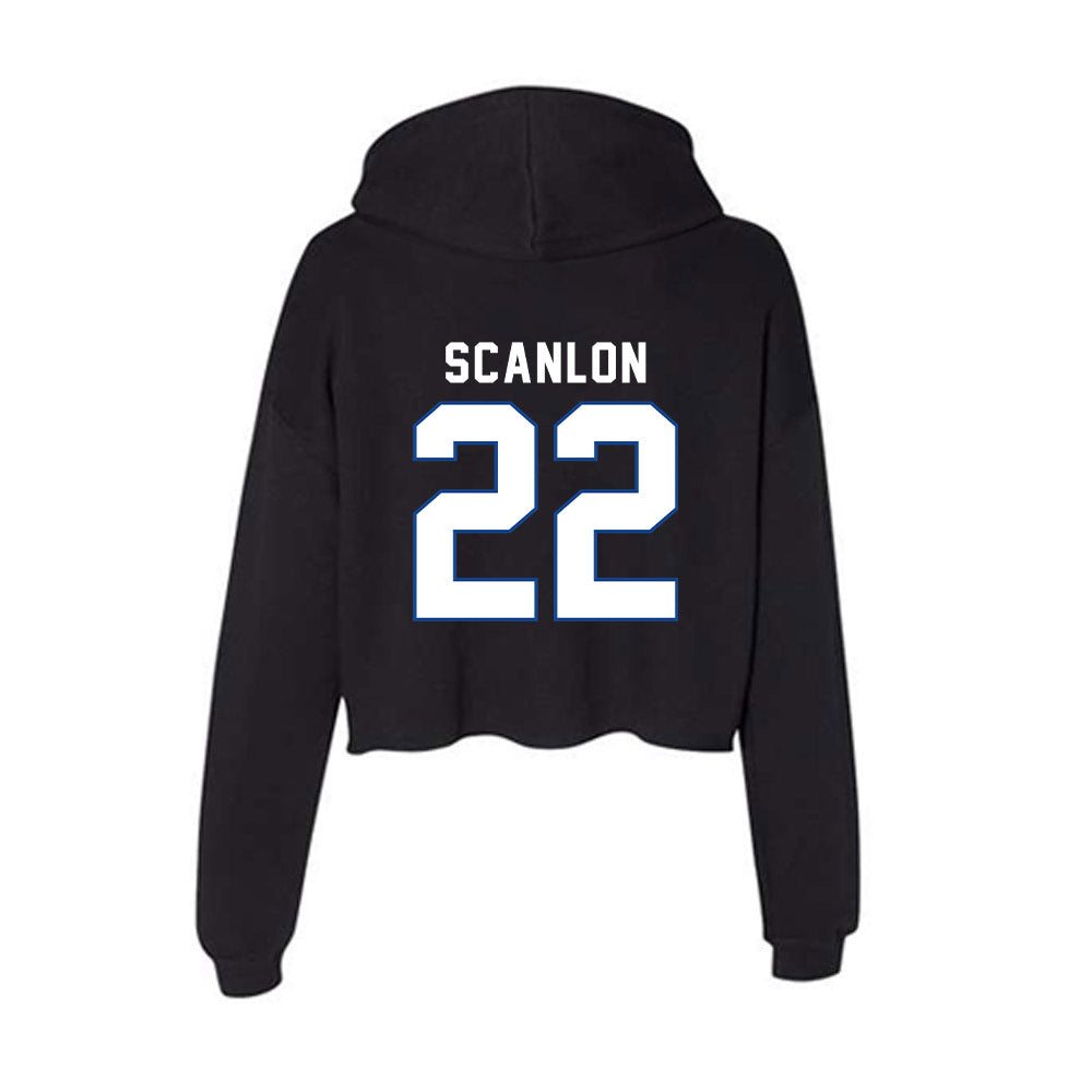 Grand Valley - NCAA Women's Basketball : Ava Scanlon - Classic Shersey Women's Crop Fleece Hoodie-1