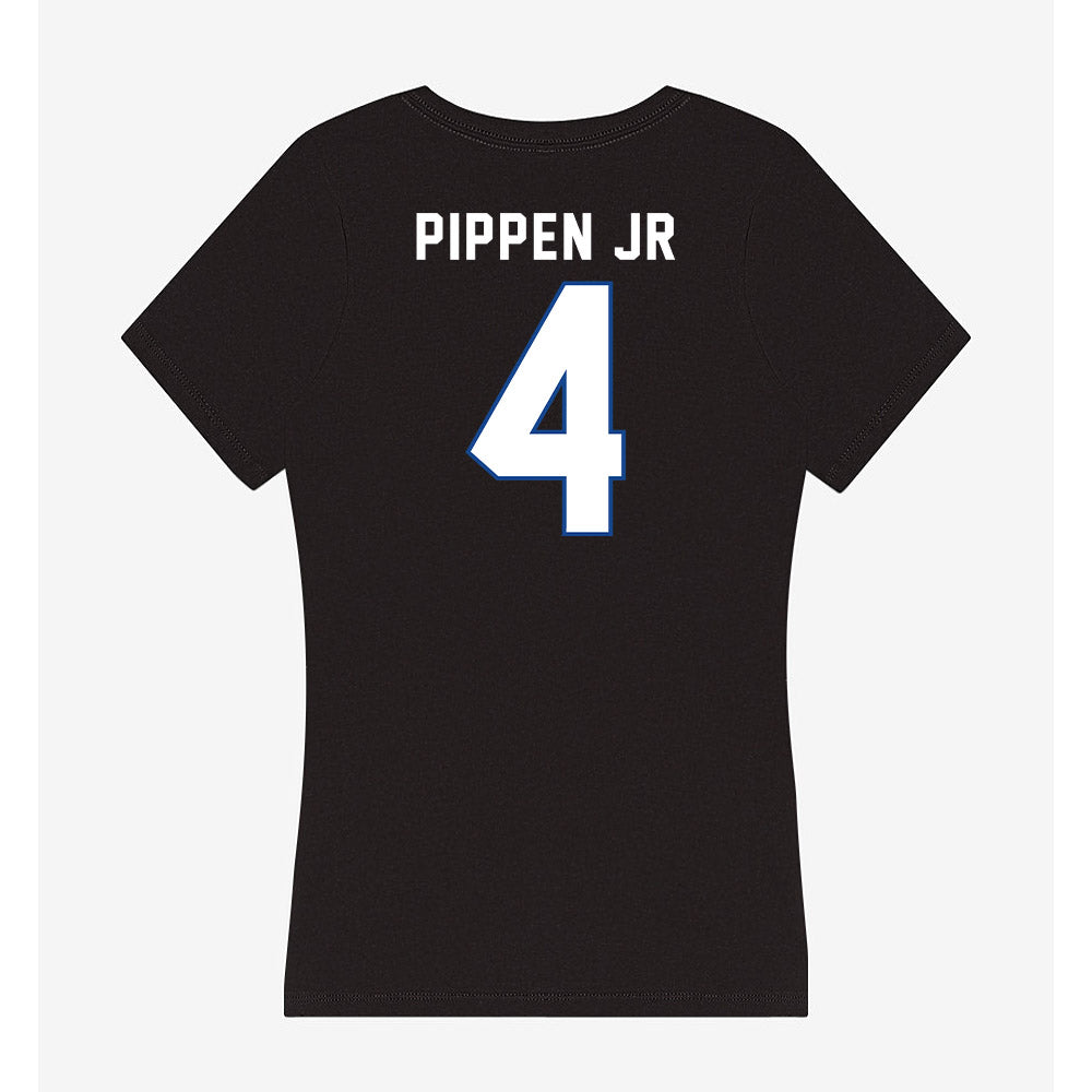 Grand Valley - NCAA Football : Deonte Pippen Jr - Women's V-Neck T-Shirt-1