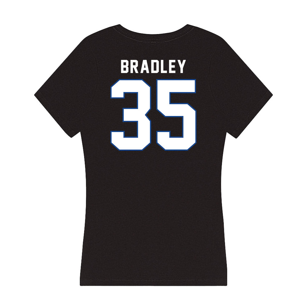 Grand Valley - NCAA Baseball : Collin Bradley - Women's V-Neck T-Shirt-1