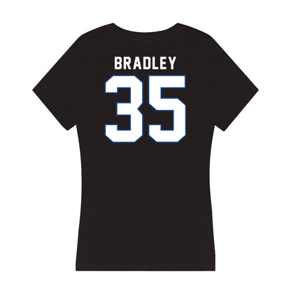 Grand Valley - NCAA Baseball : Collin Bradley - Women's V-Neck T-Shirt-1