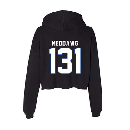 Grand Valley - NCAA Wrestling : Meddawg - Classic Shersey Women's Crop Fleece Hoodie-1