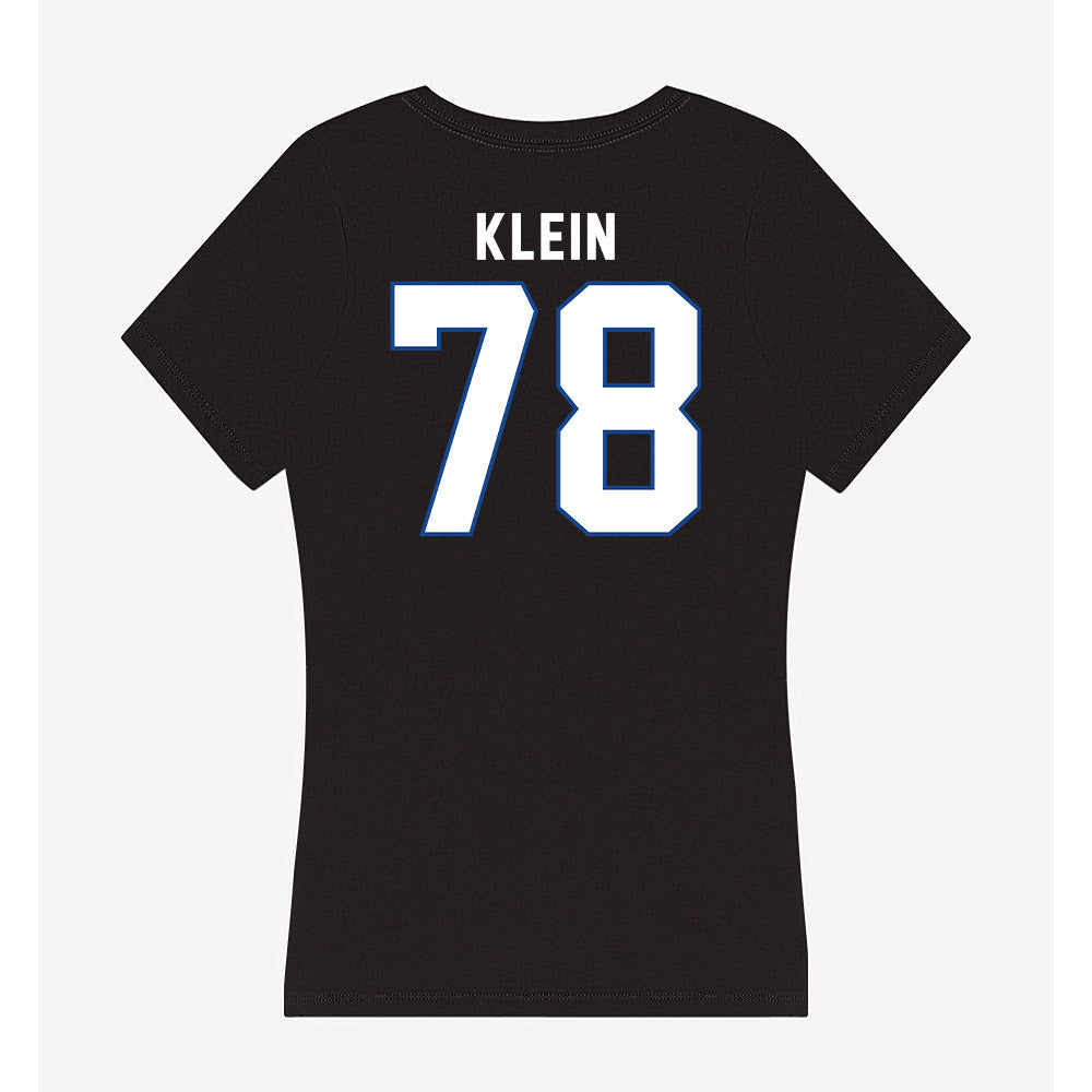 Grand Valley - NCAA Football : Noah Klein - Women's V-Neck T-Shirt-1