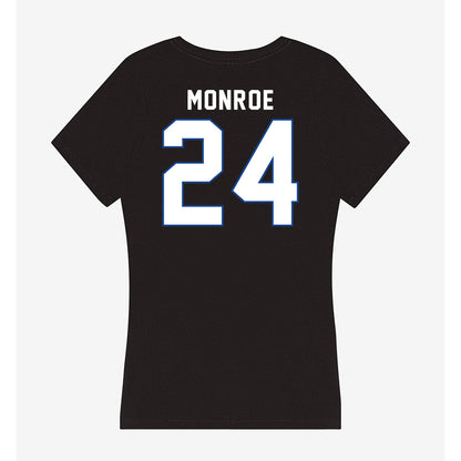 Grand Valley - NCAA Football : Deondray Monroe - Women's V-Neck T-Shirt-1