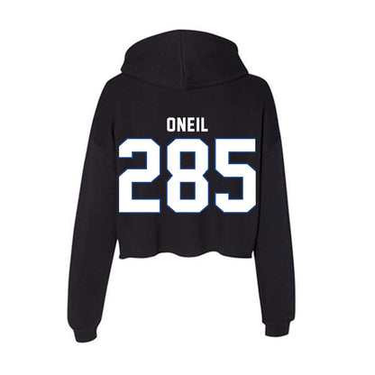 Grand Valley - NCAA Wrestling : Layne ONeil - Women's Crop Fleece Hoodie-1